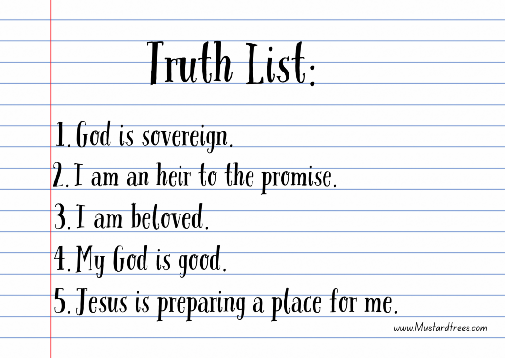 god's truth list